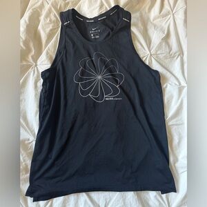 Nike mesh Black running tank top